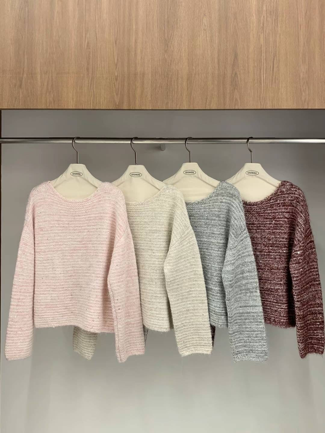 Candy knit sweater