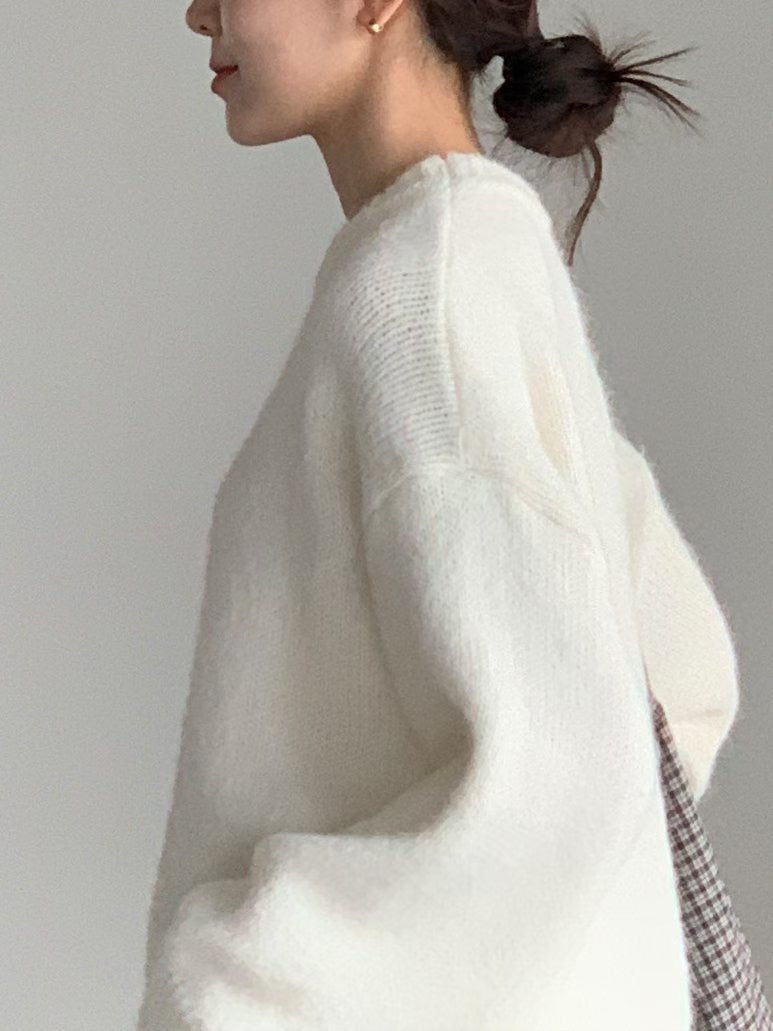 羊毛針織上衣