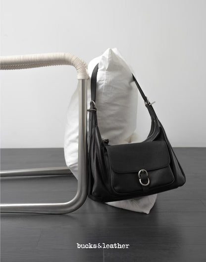 羊皮法式流浪包