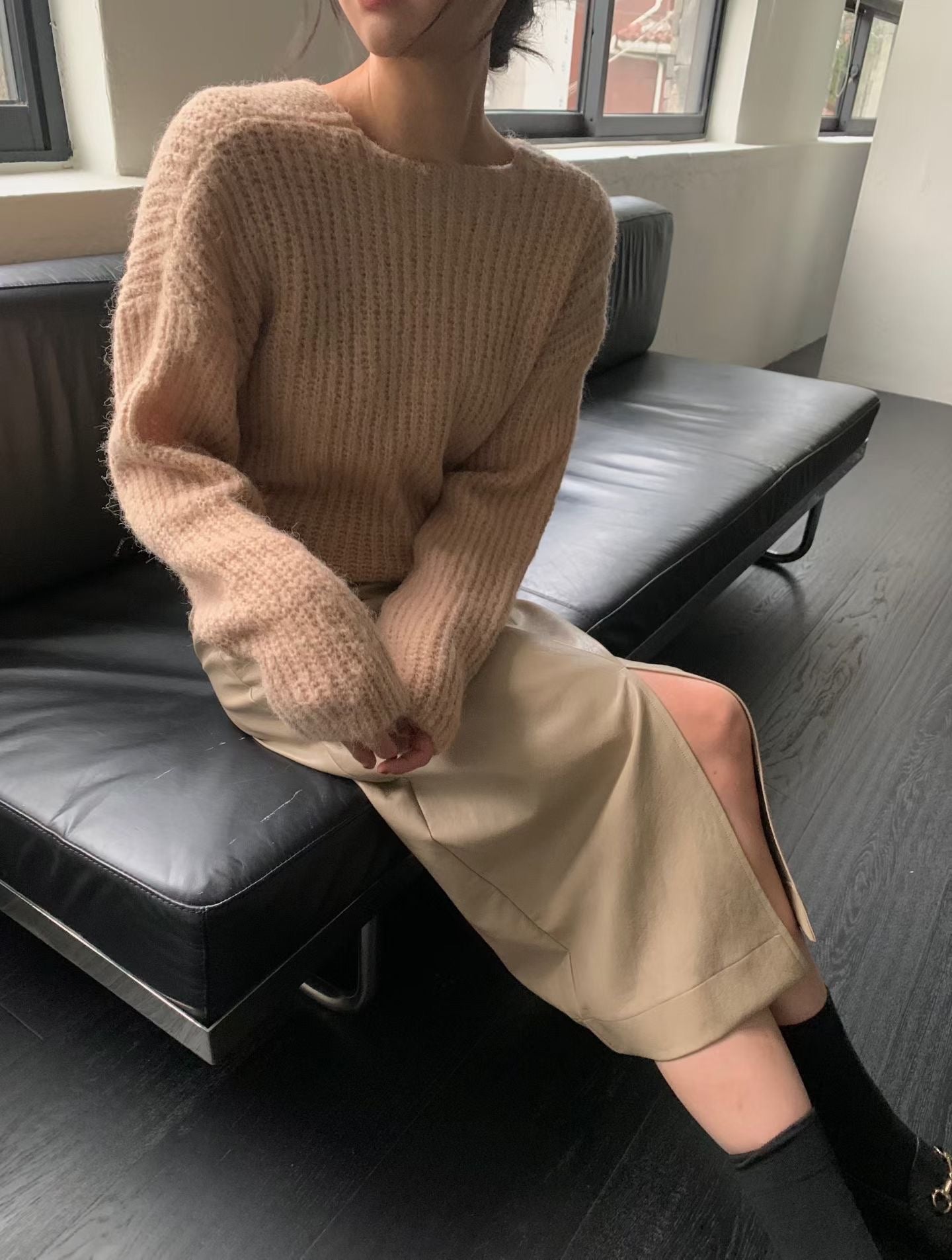 Two-way羊毛針織上衣