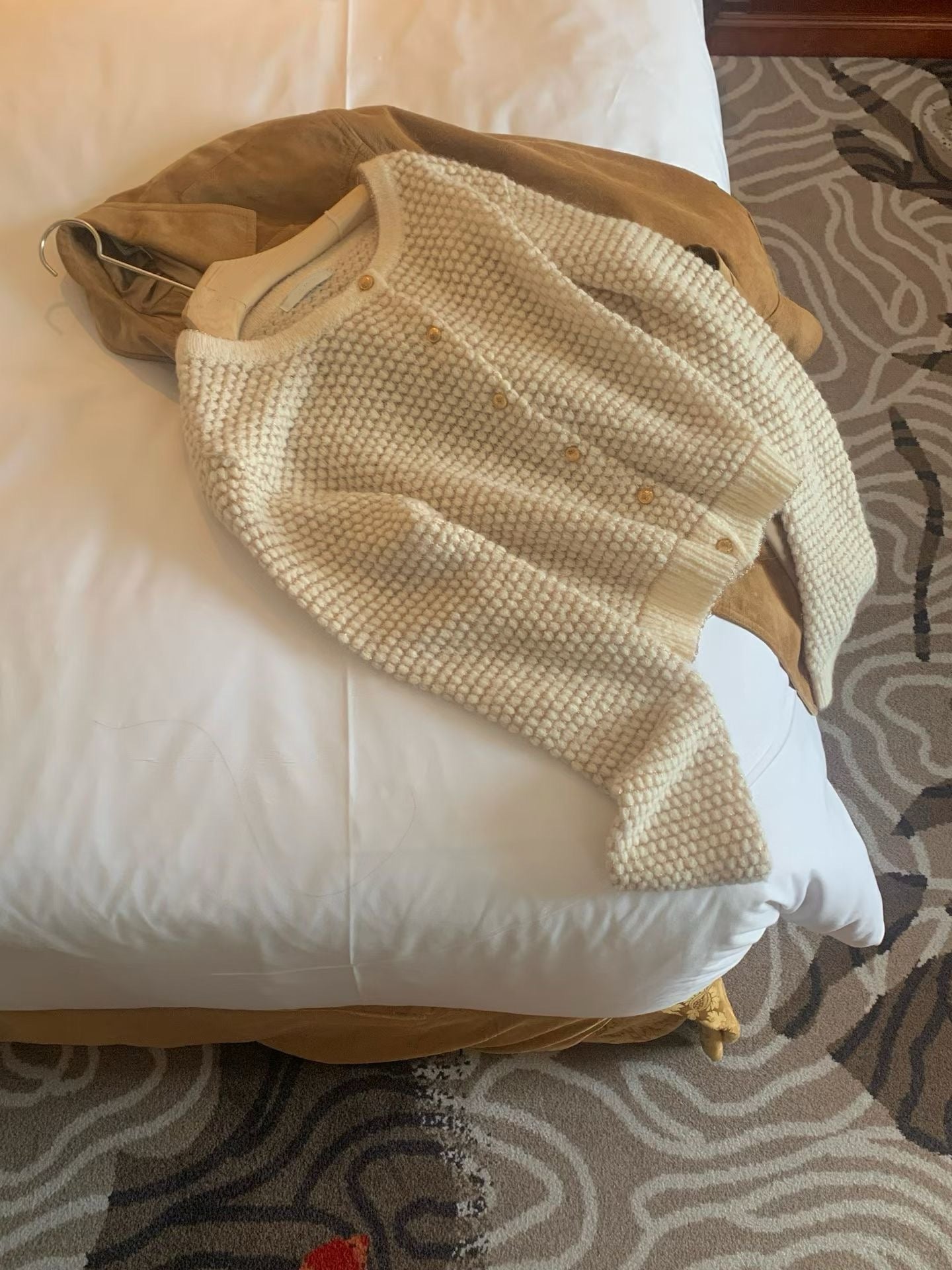 法式crochet針織外套