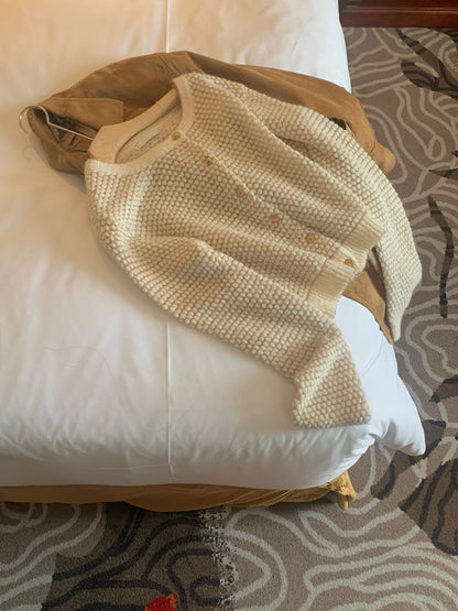 法式crochet針織外套