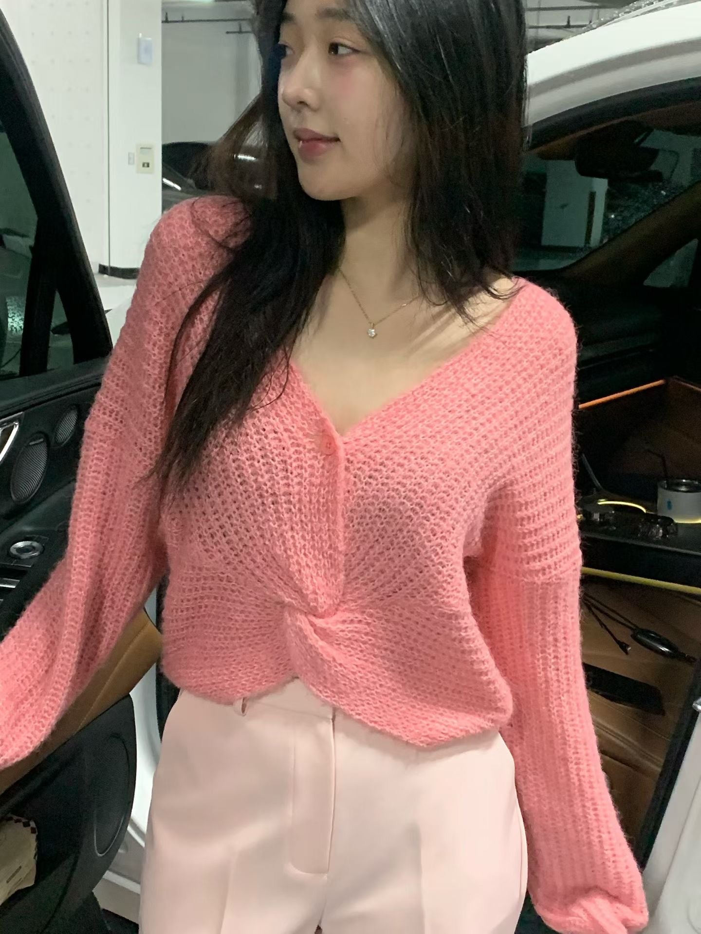 Two-way羊毛針織上衣