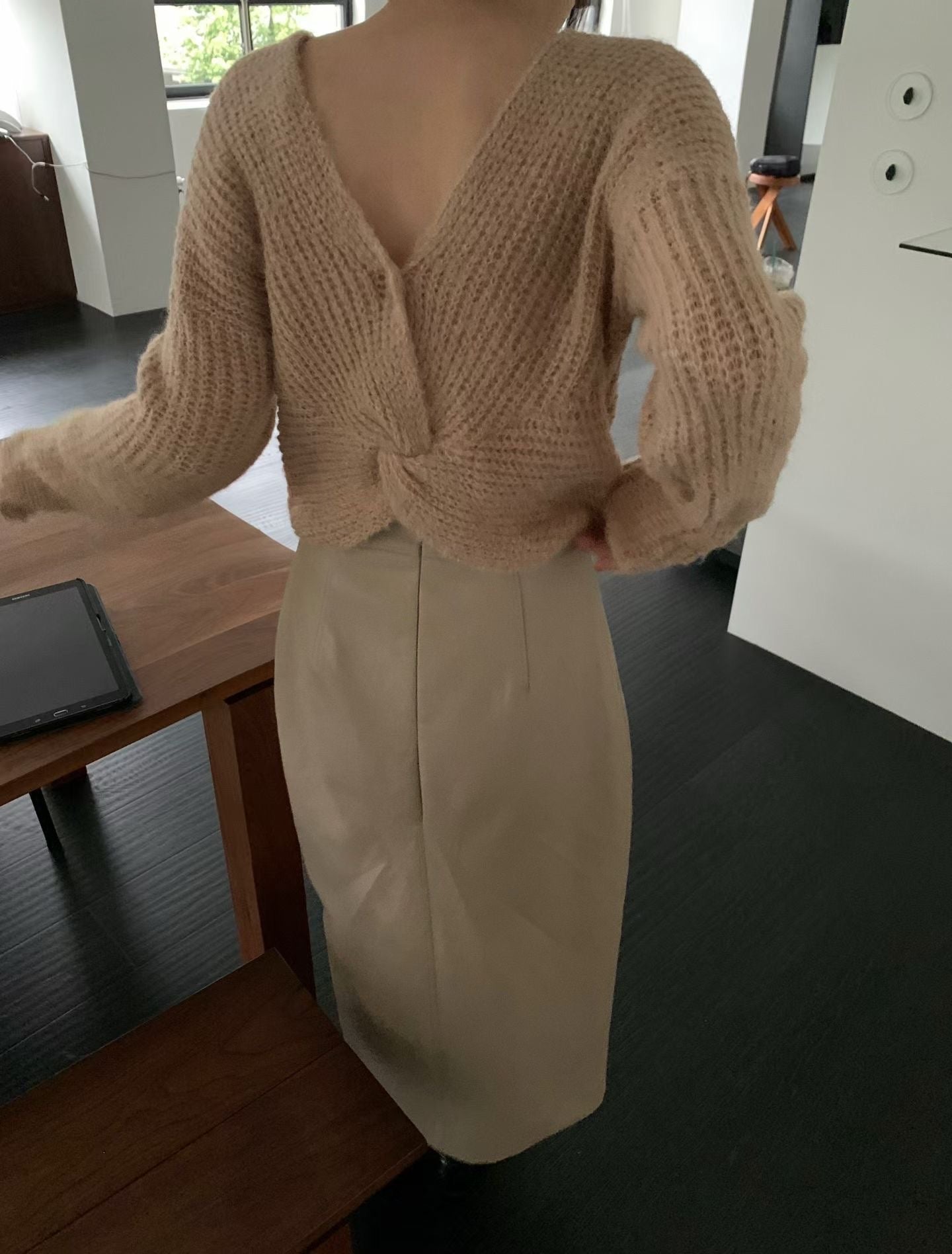 Two-way羊毛針織上衣