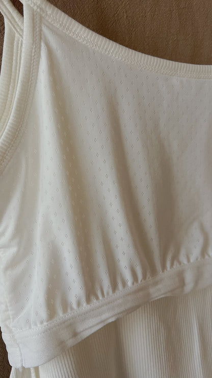 Cami cropped top (with pad)