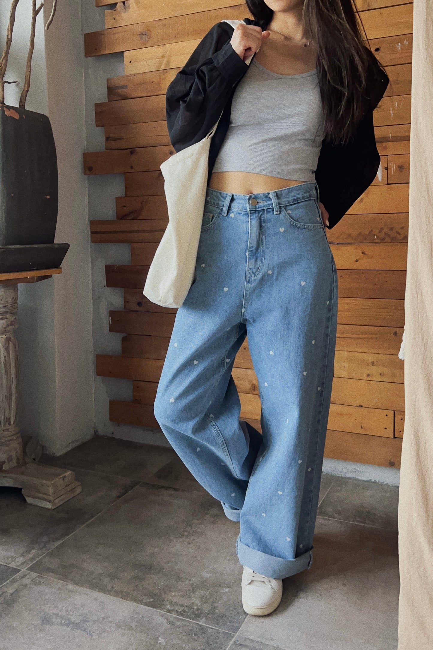 Cami cropped top (with pad)