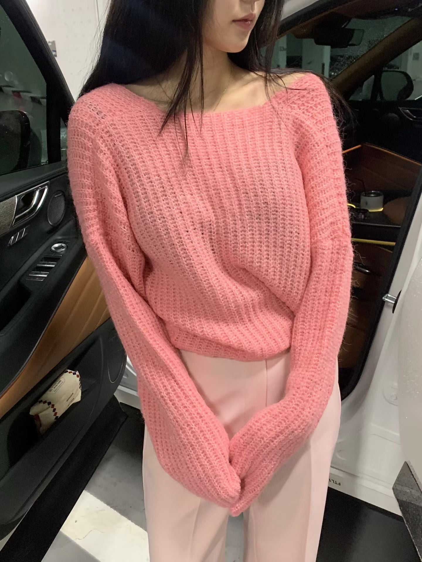 Two-way羊毛針織上衣