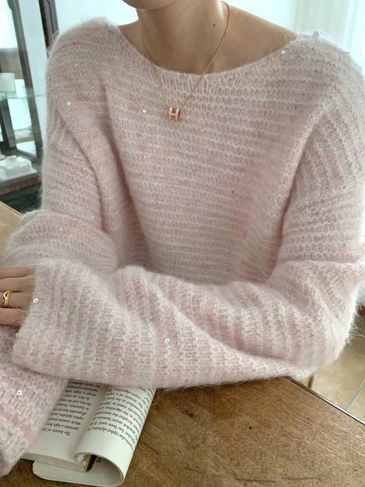 Candy knit sweater