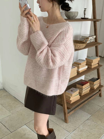 Candy knit sweater