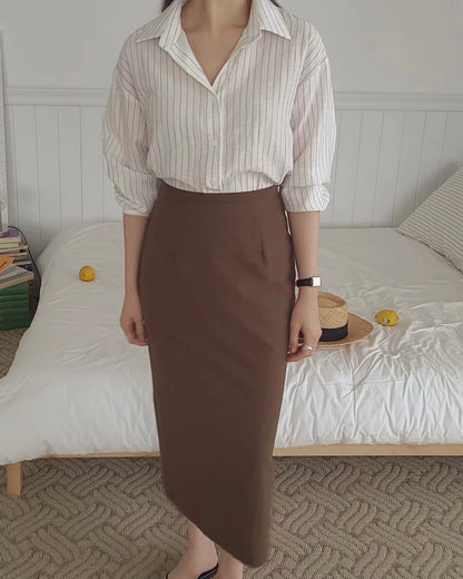 Rue striped blouse