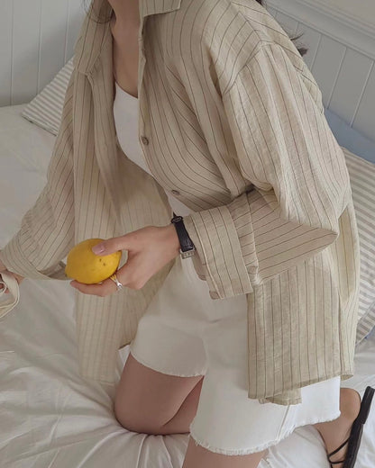 Rue striped blouse